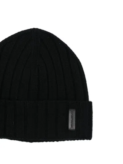 Emporio Armani Bonnet Hat Accessories In Black
