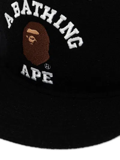 A Bathing Ape Ape Head Embroidered Flat Cap