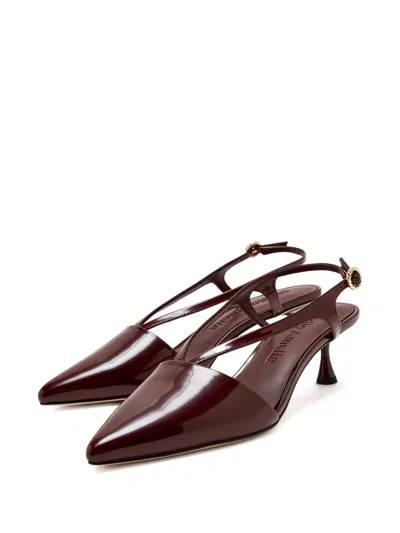 Studio Amelia 50mm Vinnie Slingback Cut-out Pumps