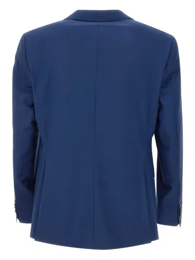 Hugo Boss Arti Stretch Wool Extra Slim Fit Suit Jacket In Blue