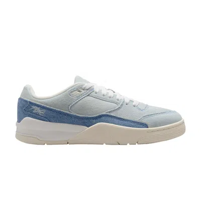 Pre-owned Air Jordan Wmns Jordan Flight Court Se 'worn Blue Denim' | White | Women's Size 7