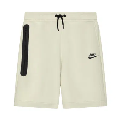 Pre-owned Nike Sportswear Tech Fleece Shorts 'sea Glass/black' | Cream | Men's Size M