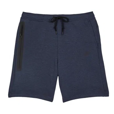 Pre-owned Nike Sportswear Tech Fleece Shorts 'obsidian Heather/black' | Blue | Men's Size L