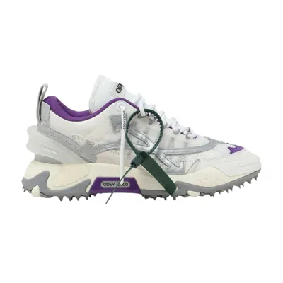 Pre-owned Off-white Wmns Odsy-2000 'white Light Grey Purple' | Women's Size 38