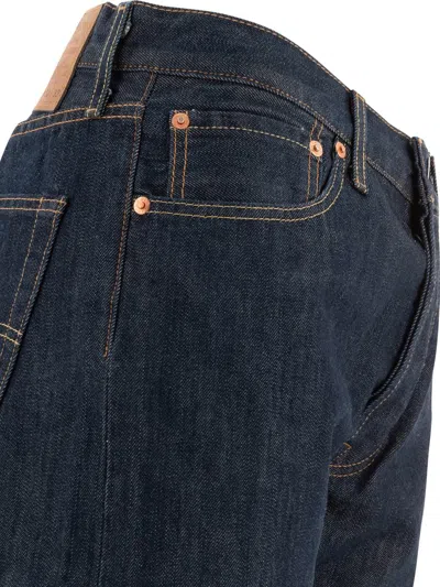 Levi's Men S 1922 501 Jeans Flat Finish Dark Indigo In Blue