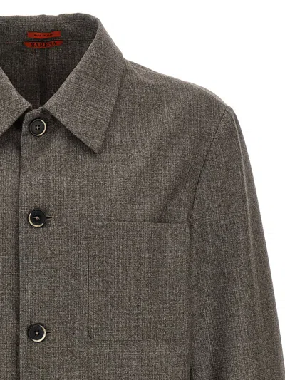 Barena Venezia Barena 'visal' Overshirt In Brown