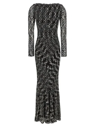 Missoni Long Dress Dresses Multicolor In Black