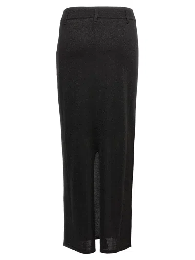 Missoni Vanity And Lamé Skirt In Black