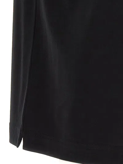 Missoni T-shirt With Maxi Chevron Insert In Black