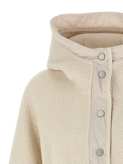 Pinko Capperi Puffer Jackets White In Neutral