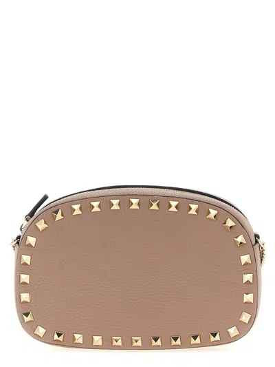 Valentino Rockstud Mini Grainy Leather Crossbody