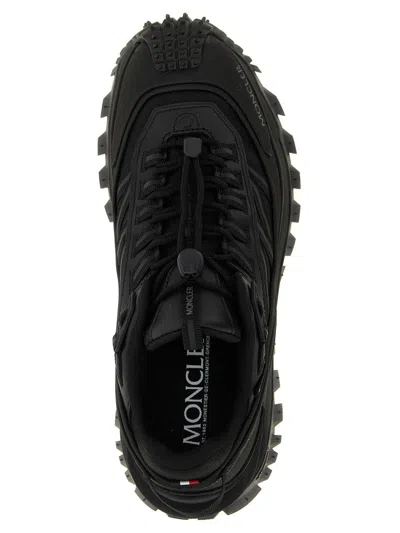 Moncler Men Trailgrip Gtx Mesh And Leather Sneakers In Multi