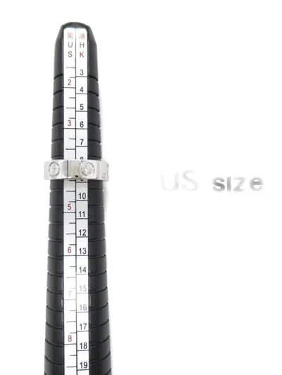 Pre-owned Cartier 2010s 18k White Gold Siamond Ring
