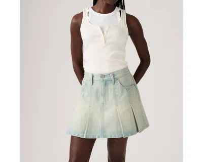 Levi's Pleated Mini Skirt