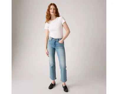 Levi's Women's 725 High-rise Kick Boot Jeans In Blue