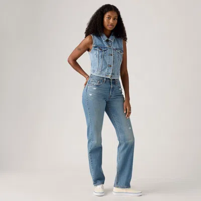 Levi's 501 Curve Women's Jeans 33x30 In Blue