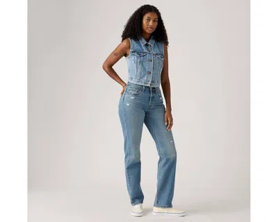 Levi's 501 Curve Women's Jeans 33x30 In Blue