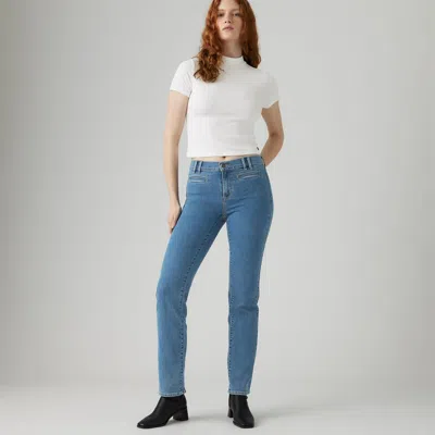 Levi's 314 Shaping Tailored Women's Jeans 31x34 In Blue