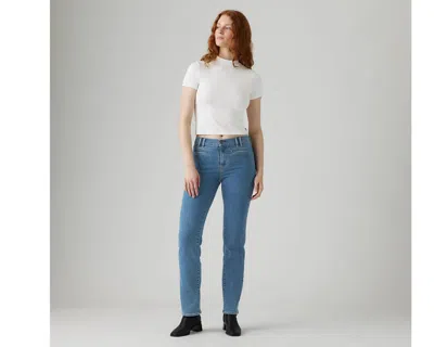 Levi's 314 Shaping Tailored Women's Jeans 31x34 In Blue
