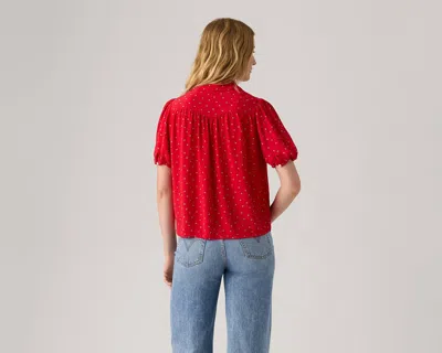 Levi's Lea Short-sleeve Slim Blouse