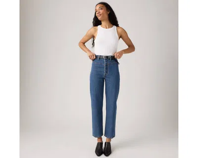 Levi's Ribcage Western Yoke Women's Jeans 33x31 In Blue