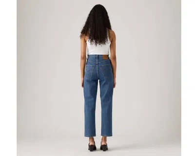 Levi's Ribcage Western Yoke Women's Jeans 33x31 In Blue