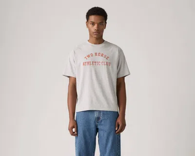 Levi's Graphic Cropped T-shirt In White