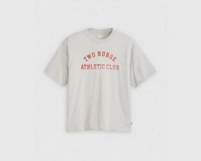 Levi's Graphic Cropped T-shirt In White