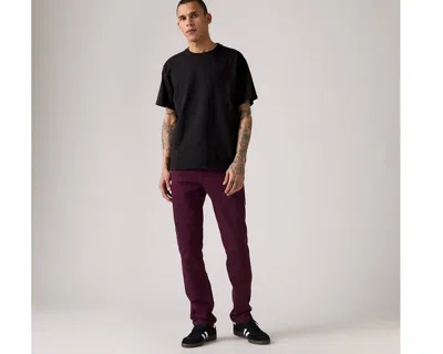 Levi's 511 Slim Fit Men's Jeans 33x34 In Burgundy