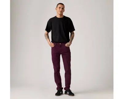 Levi's 511 Slim Fit Men's Jeans 33x34 In Burgundy