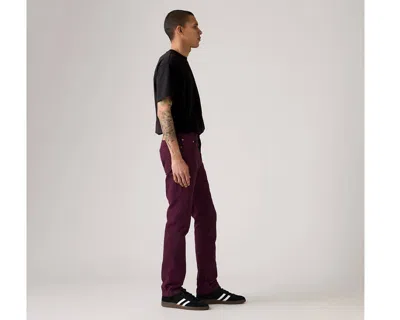 Levi's 511 Slim Fit Men's Jeans 33x34 In Burgundy