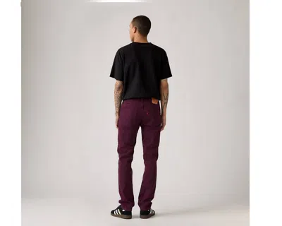 Levi's 511 Slim Fit Men's Jeans 33x34 In Burgundy