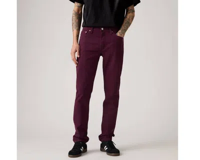 Levi's 511 Slim Fit Men's Jeans 33x34 In Burgundy