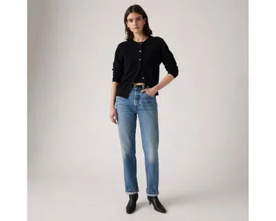 Levi's 501 Original Selvedge Women's Jeans 33x32 In Blue