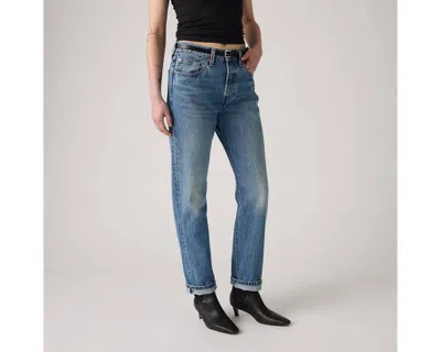 Levi's 501 Original Selvedge Women's Jeans 33x32 In Blue