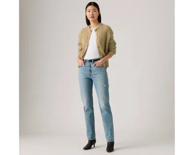 Levi's 501 Original Women's Jeans 34x32 In Blue