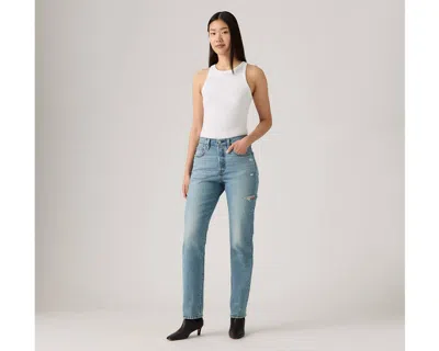 Levi's 501 Original Women's Jeans 34x32 In Blue