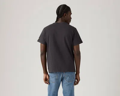 Levi's Relaxed Fit Short-sleeve Graphic T-shirt In Gray