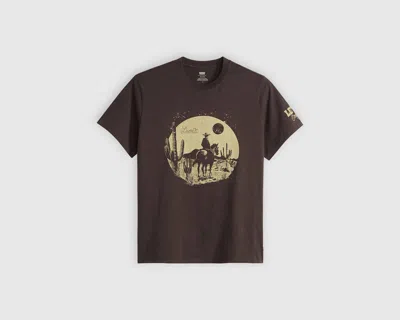 Levi's Relaxed Fit Short-sleeve Graphic T-shirt In Gray
