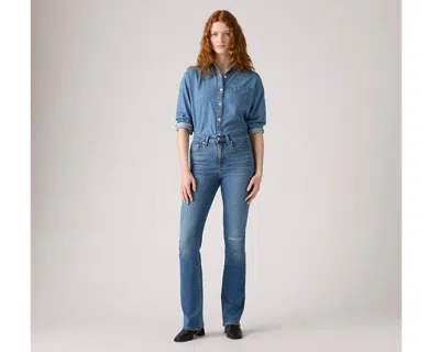 Levi's 725 High-rise Bootcut Women's Jeans 33x34 In Blue