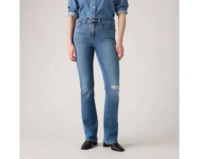 Levi's 725 High-rise Bootcut Women's Jeans 33x34 In Blue