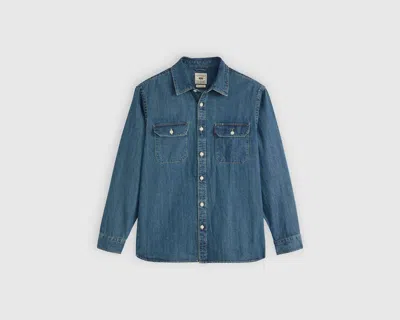Levi's Jackson Worker Overshirt In Blue