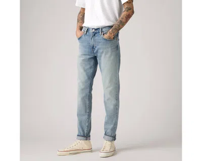 Levi's 512 Slim Taper Fit Selvedge Men's Jeans 36x32 In Blue