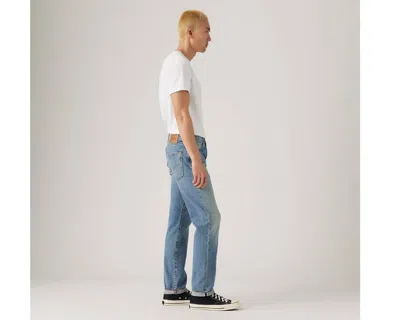 Levi's 502 Taper Fit Selvedge Men's Jeans 42x30 In Blue