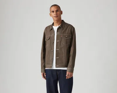 Levi's Trucker Jacket In Brown