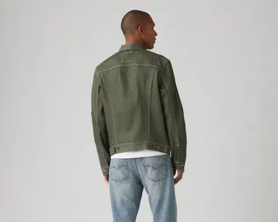 Levi's Trucker Jacket In Green