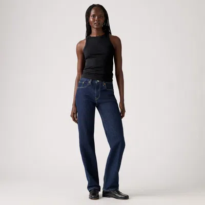 Levi's Low Pro Women's Jeans 33 In Blue