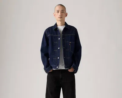 Levi's Type I Trucker Jacket New Selvedge Rinse In Blue