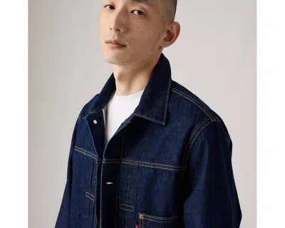 Levi's Type I Trucker Jacket New Selvedge Rinse In Blue