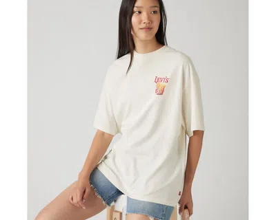 Levi's Graphic Short Stack T-shirt In White